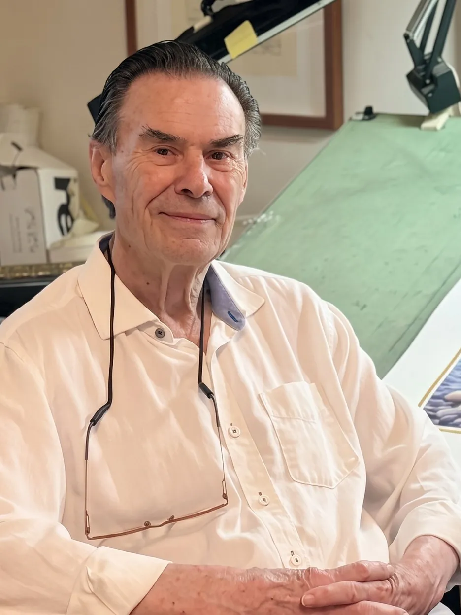 Michael McCann in his Ontario studio.